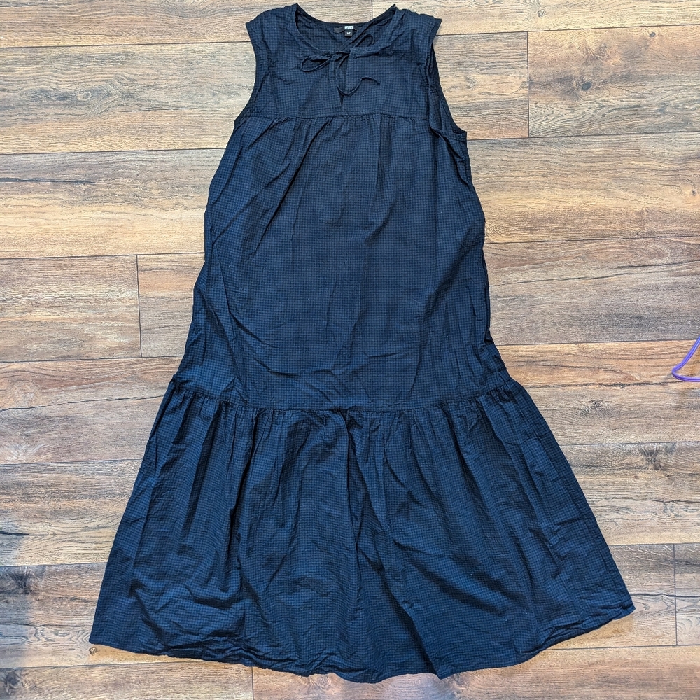 Uniqlo gingham dress